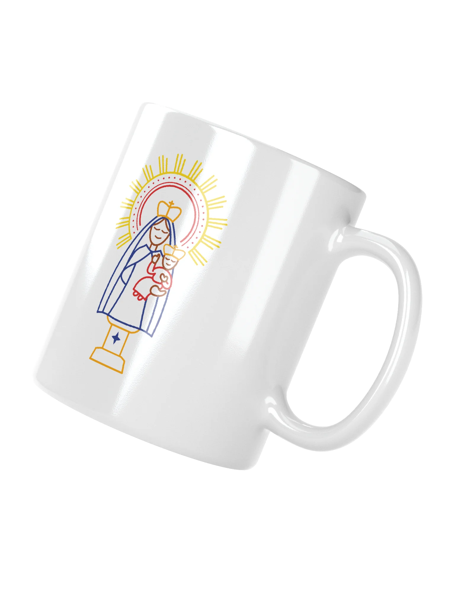 Minimalist Lady of the Pillar Mug product image (3)