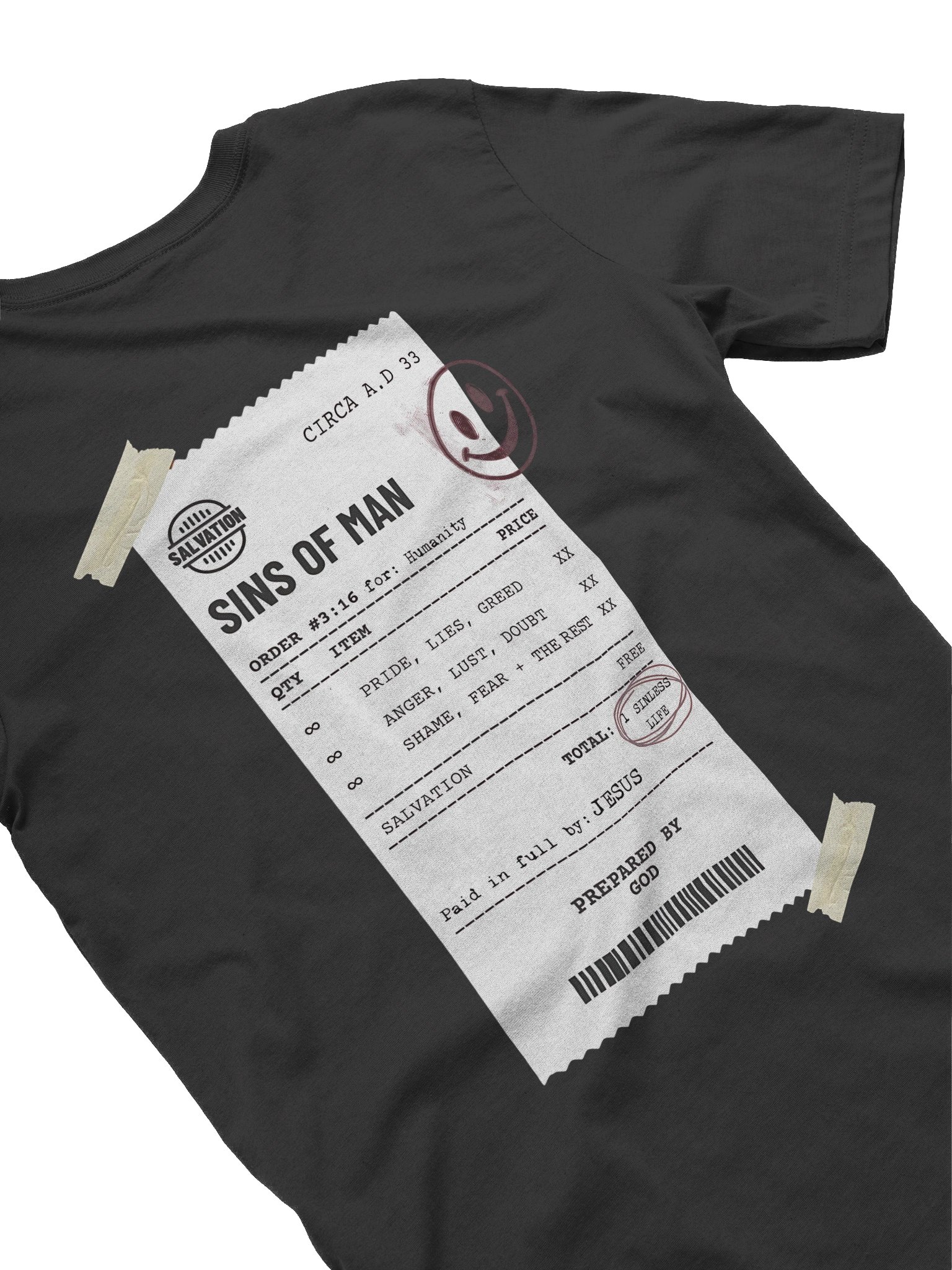 YHWH - "Paid in Full" Slim Fit T Shirt product image (11)