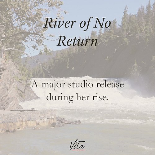 A defining moment in Marilyn Monroe's rise, River of No Return stands as a verified turning point in her film career. As a ma...