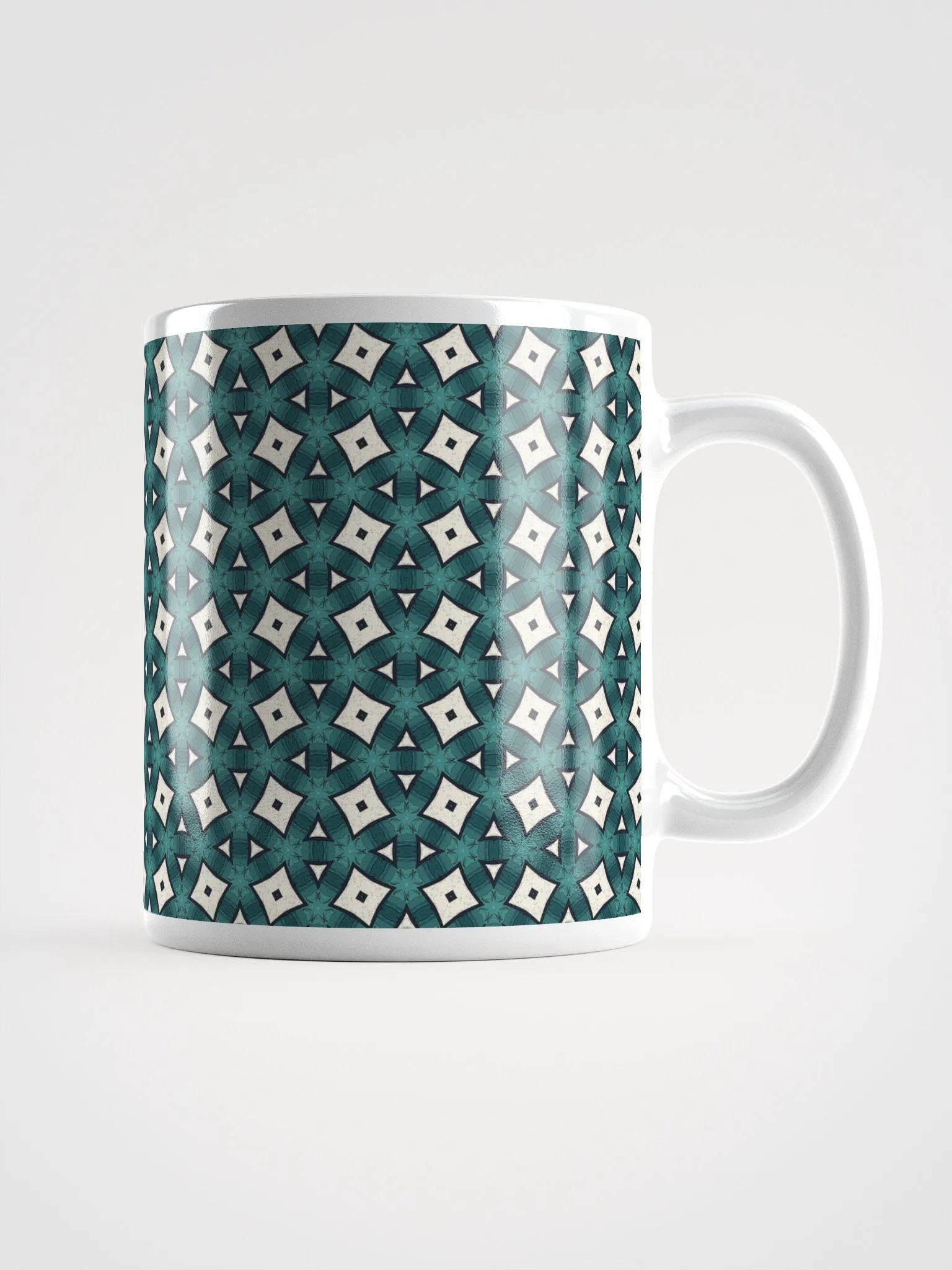 Geometric Shapes Ceramic Mug product image (2)