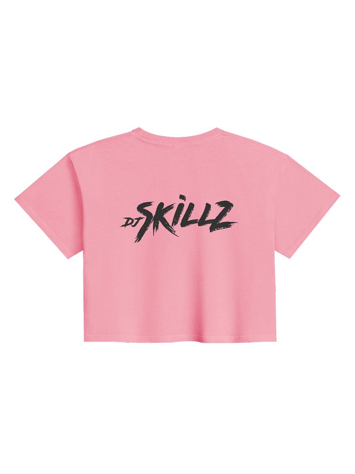 Women's Premium Crop Top (Black Font) product image (8)