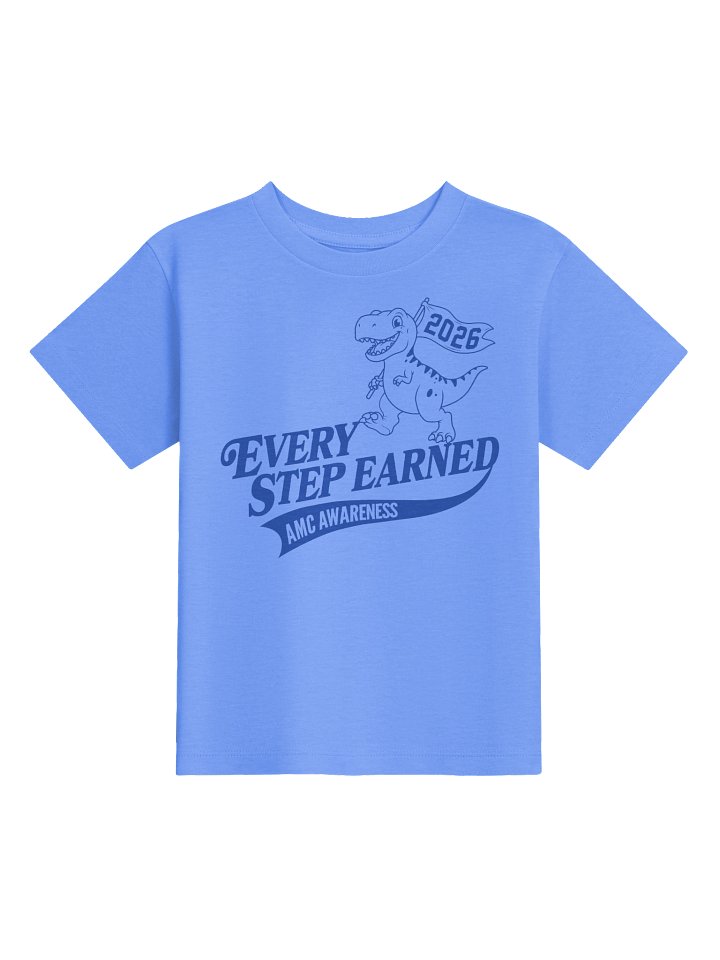 AMC Awareness: Every Step Earned - Single Color Toddler Tee product image (1)
