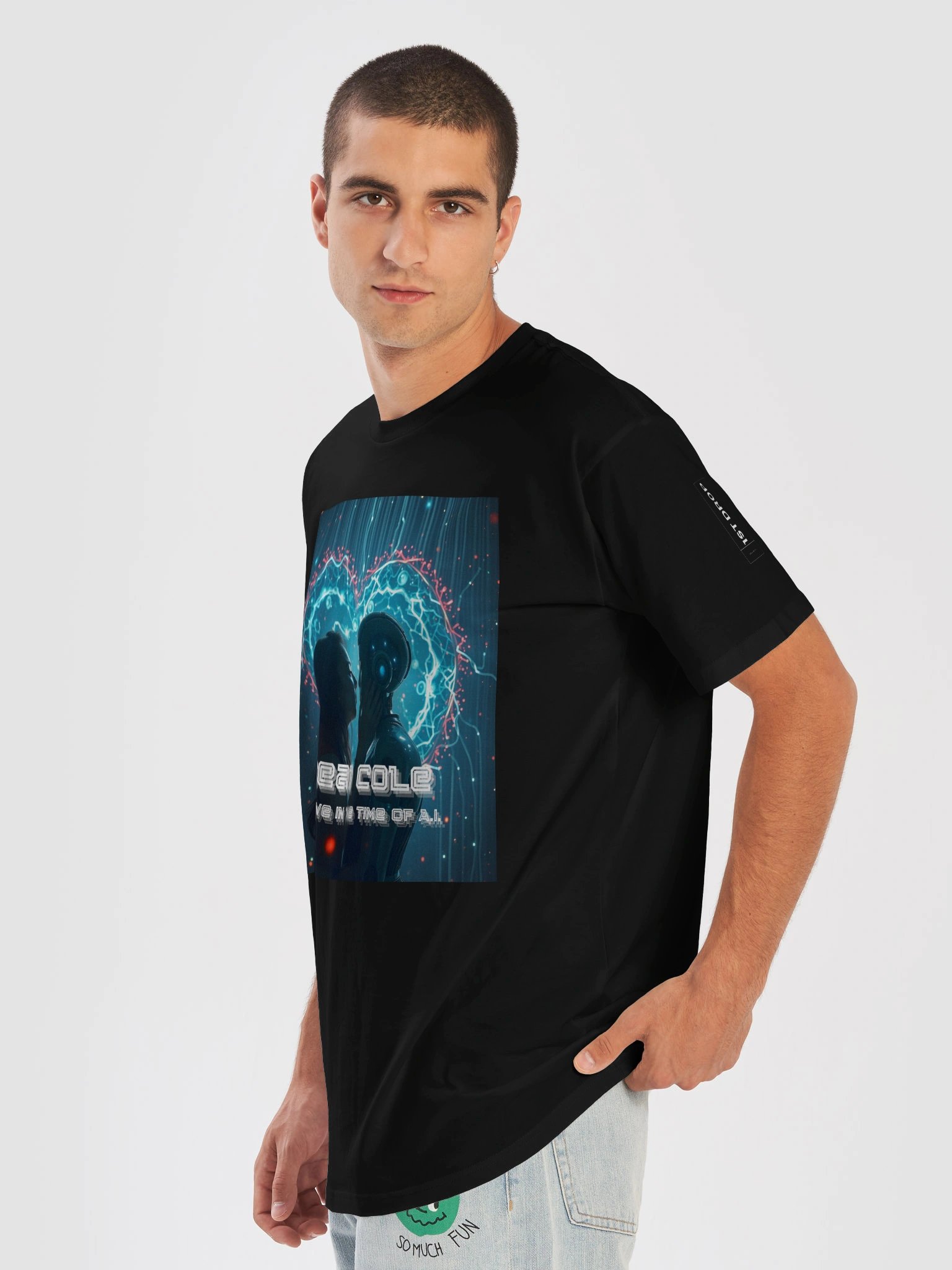 Bear Cole Love in the Time of A.I. Cover T-shirt product image (7)