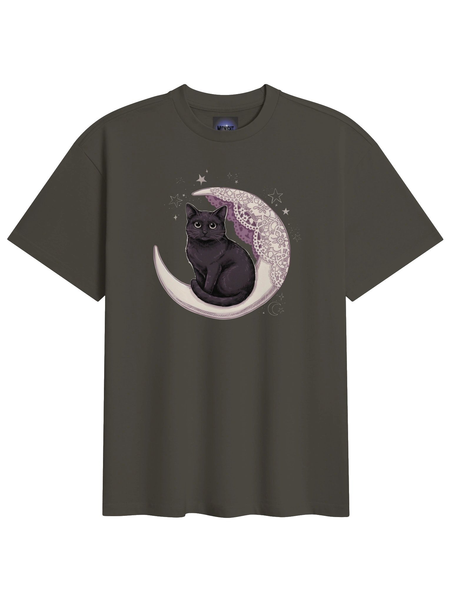 The Moon Familiar // Celestial Cat Box Tee product image (3)