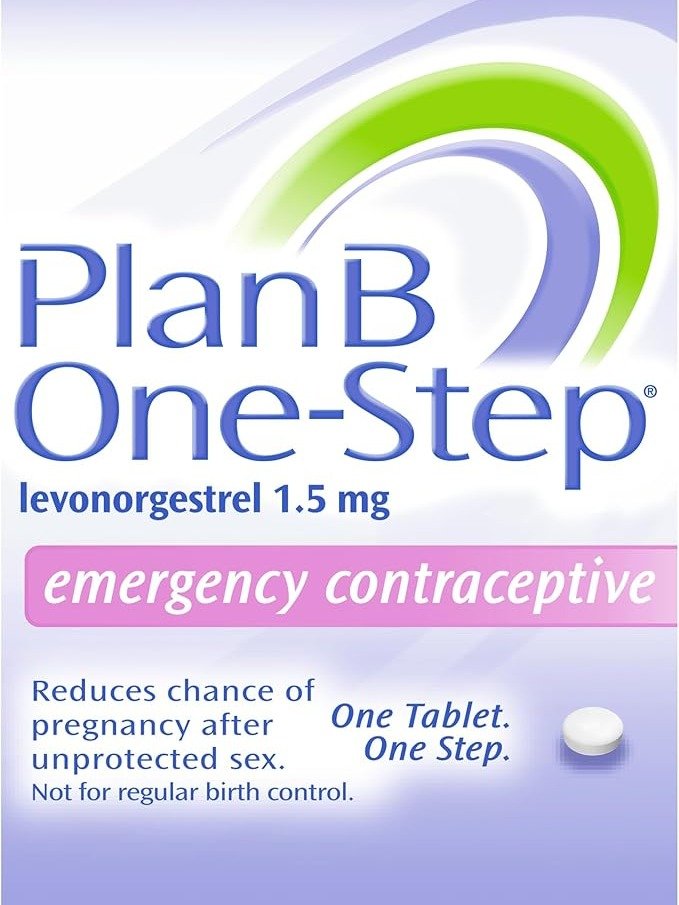 Plan B One-Step Emergency Contraceptive, 1.5 Mg (1 Tablet) product image (1)