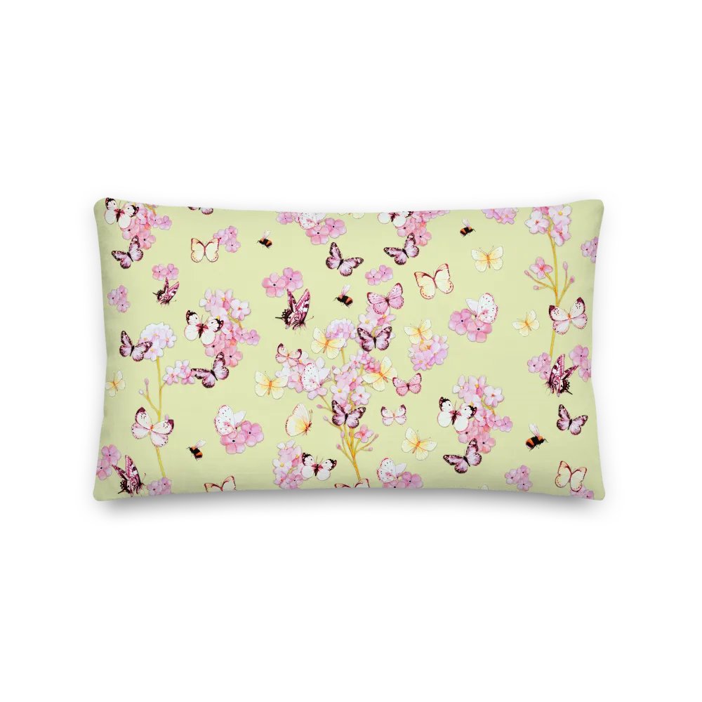 Cottage Sunday Floral Whimsy All-Over Print Pillow product image (2)