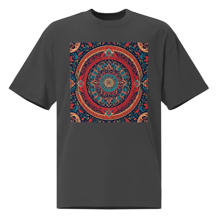 T-Shirt with Persian Carpet Design Mix of Beautiful Colors product image (1)