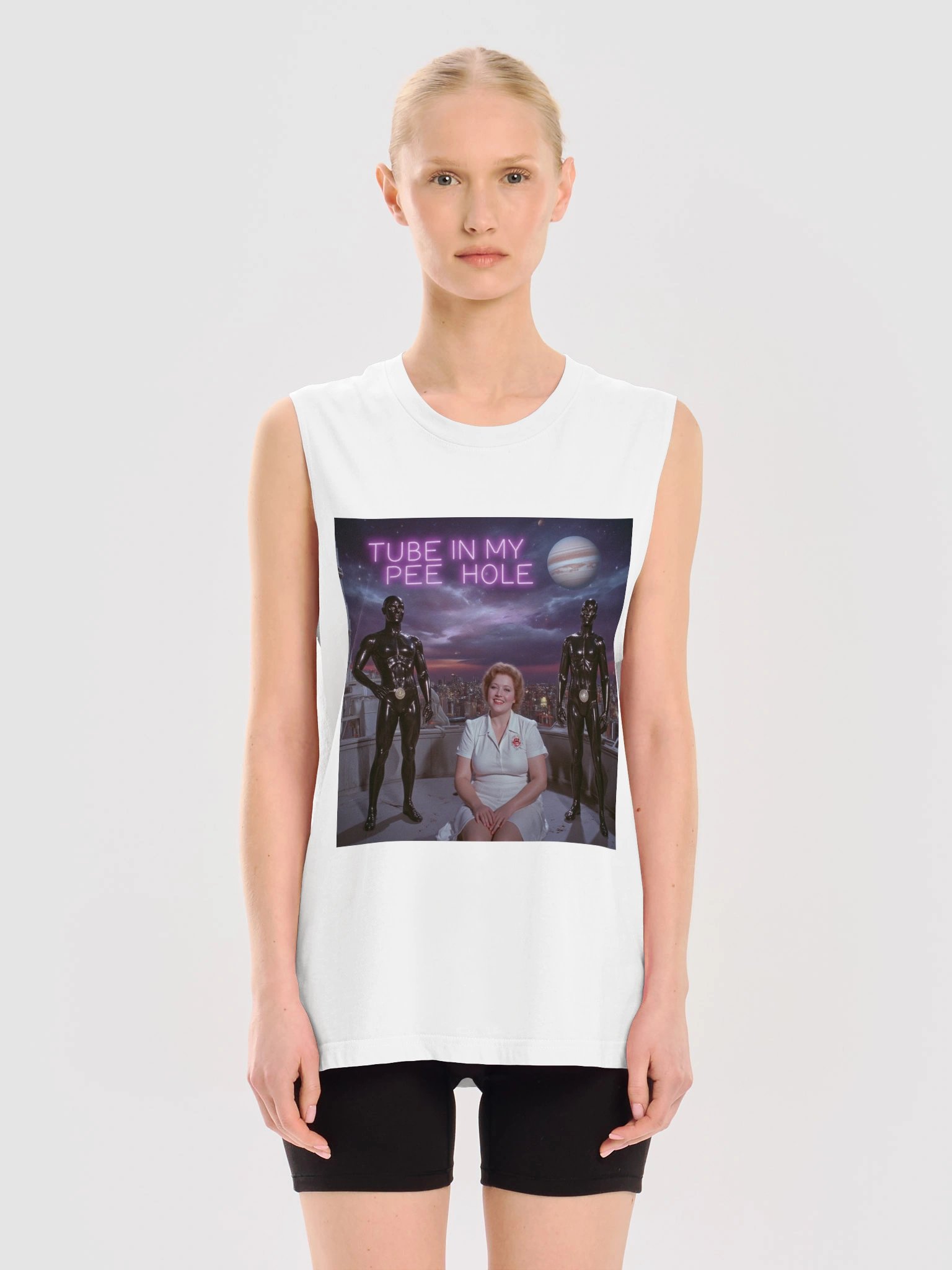 TUBE IN MY PEE HOLE | Bella+Canvas Muscle Tank product image (1)