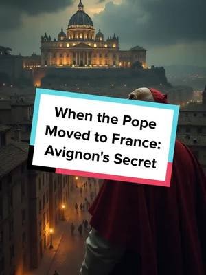 Discover the Avignon Papacy: when the Catholic Church's center shifted to France, sparking intrigue and controversy! #History #AvignonPapacy #Church #Medieval #France #PapalHistory