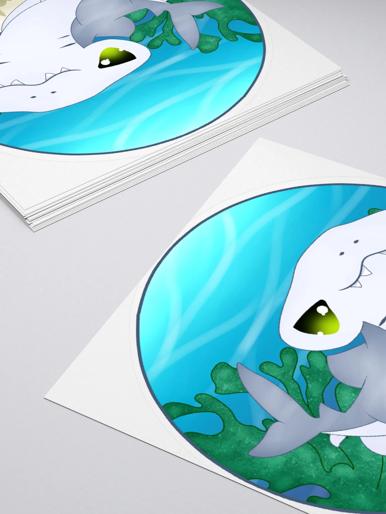 Sharki sticker product image (4)
