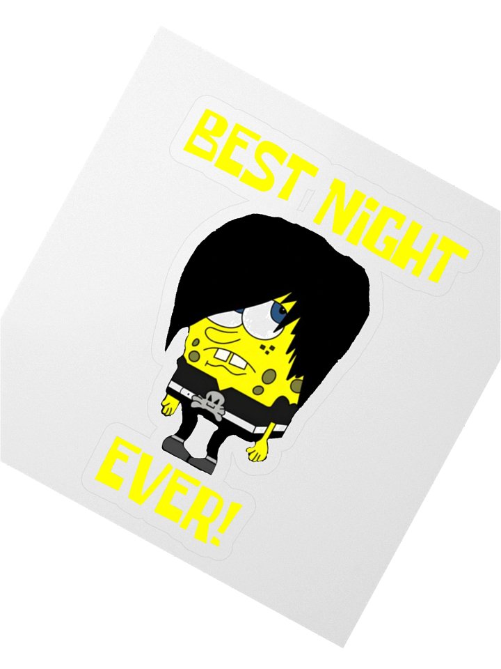 Best Night Ever Emo Sticker product image (2)