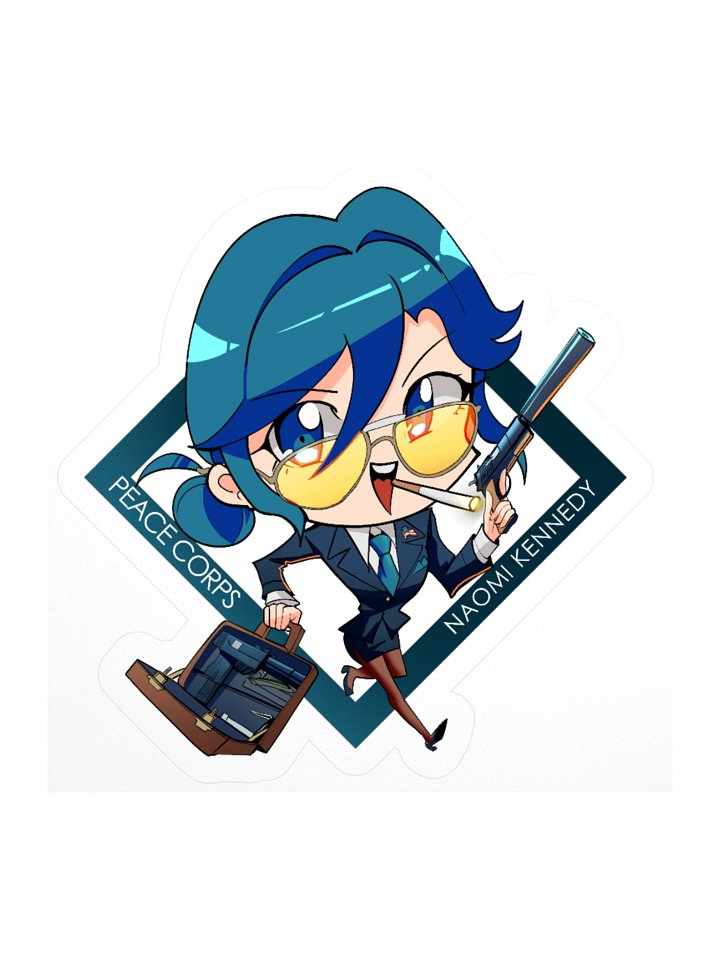 Naomi Kennedy Briefcase Sticker product image (3)