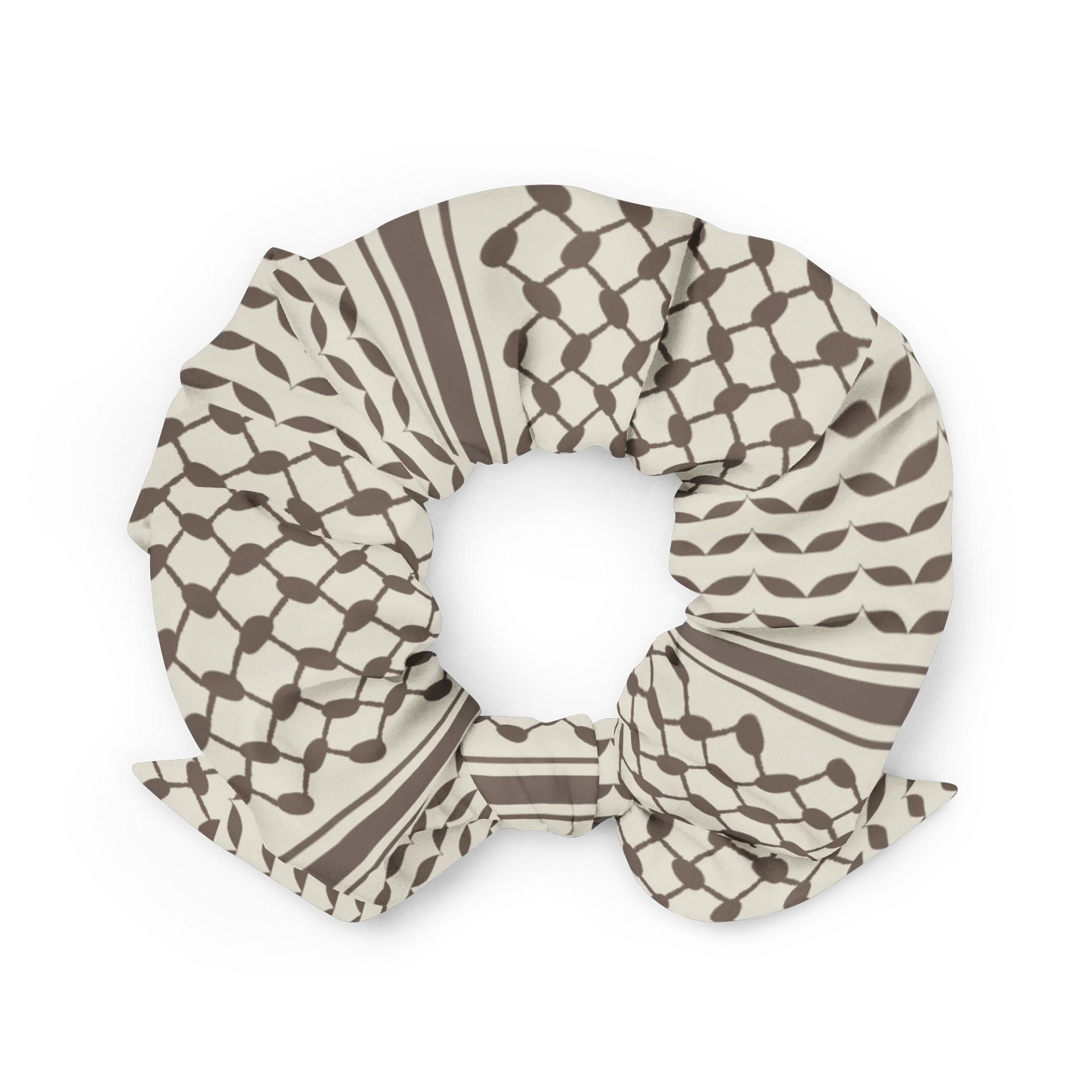 Brown Kufiya Scrunchie product image (3)