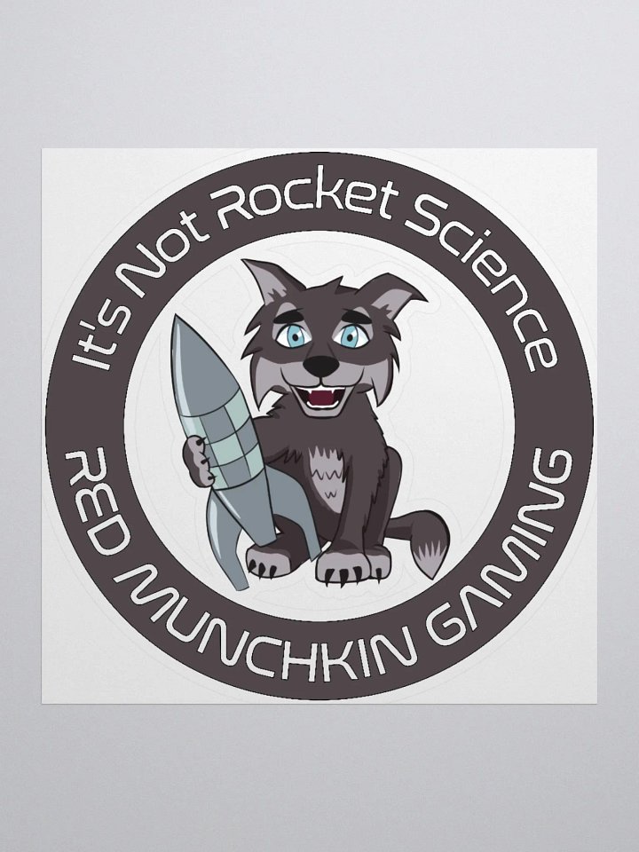 RMG - It's Not Rocket Science Stickers! product image (1)