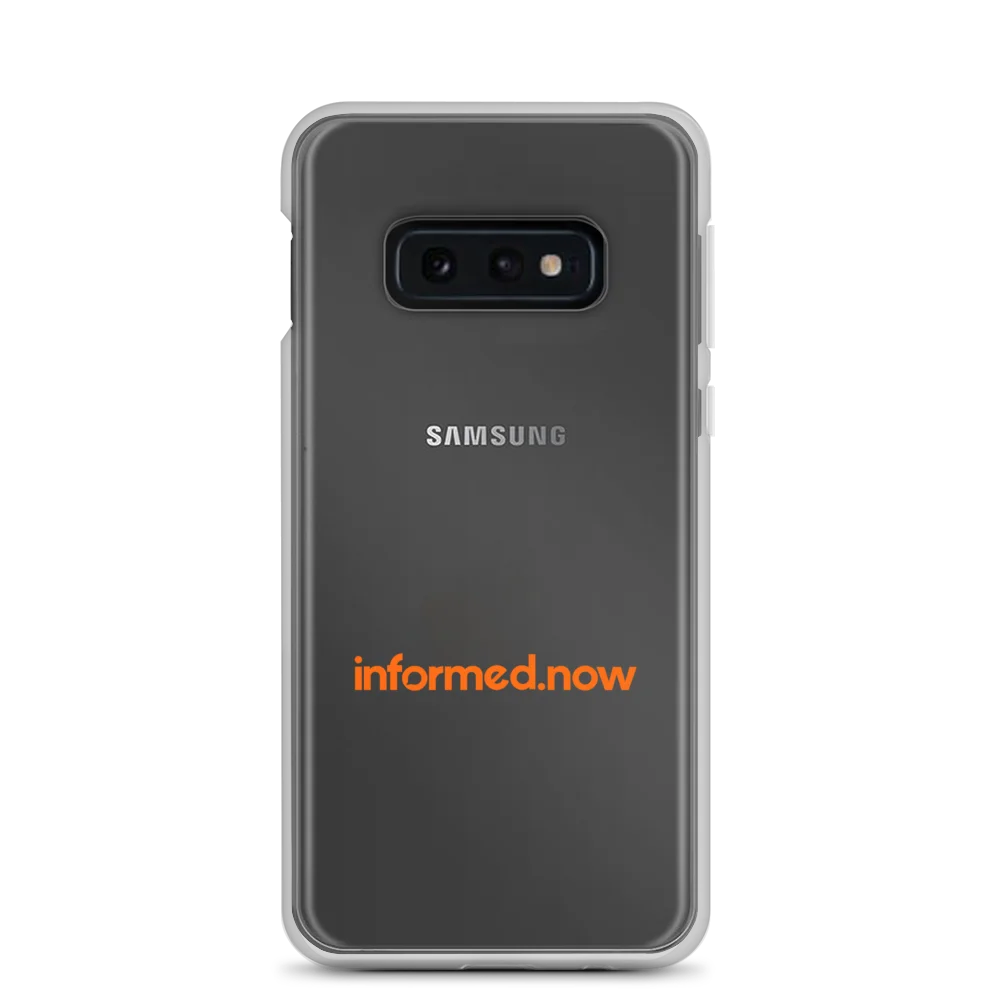 informed.now Clear Case for Samsung® product image (1)