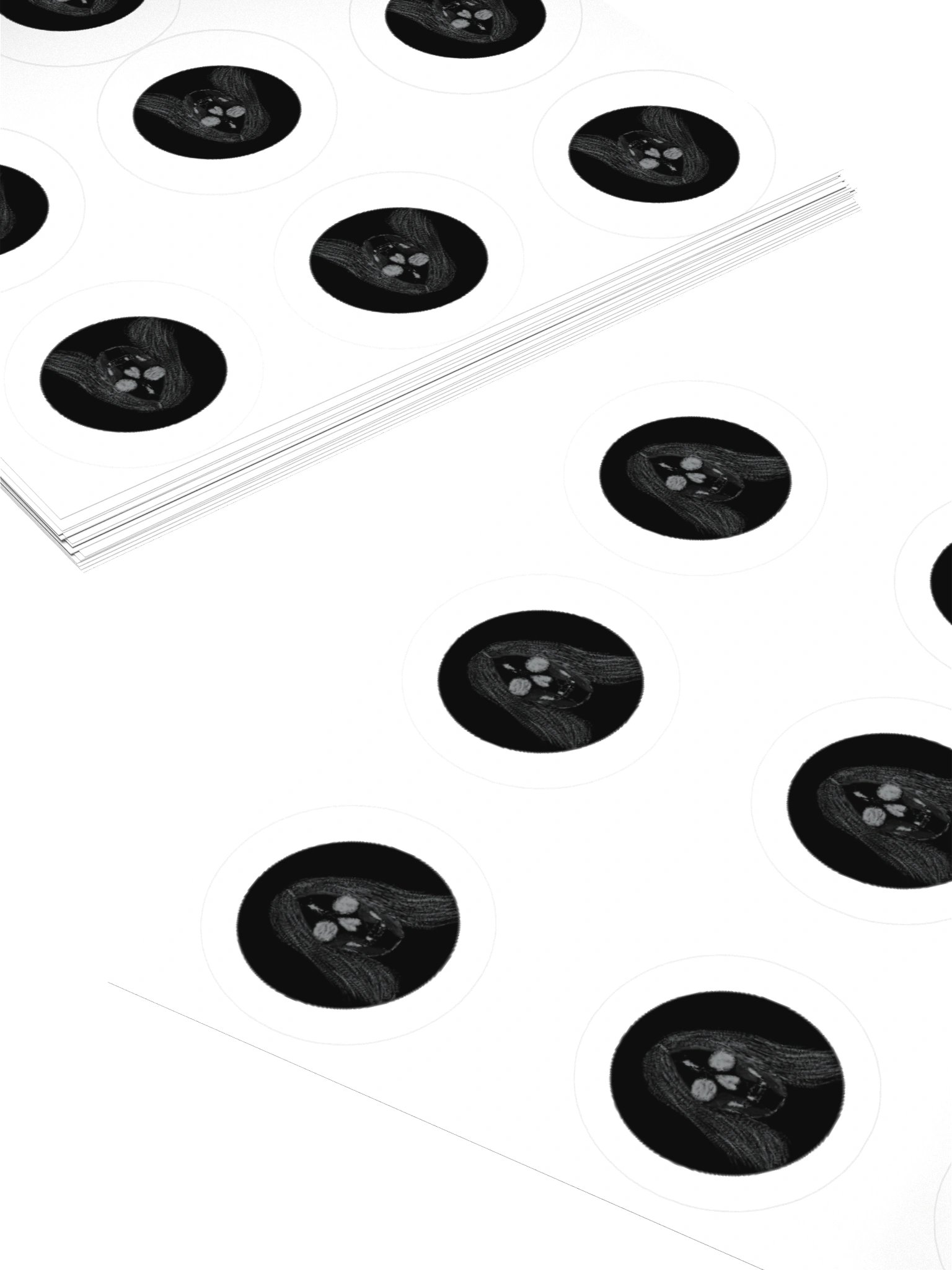 Skull Kiss-Cut Sticker Sheet product image (10)