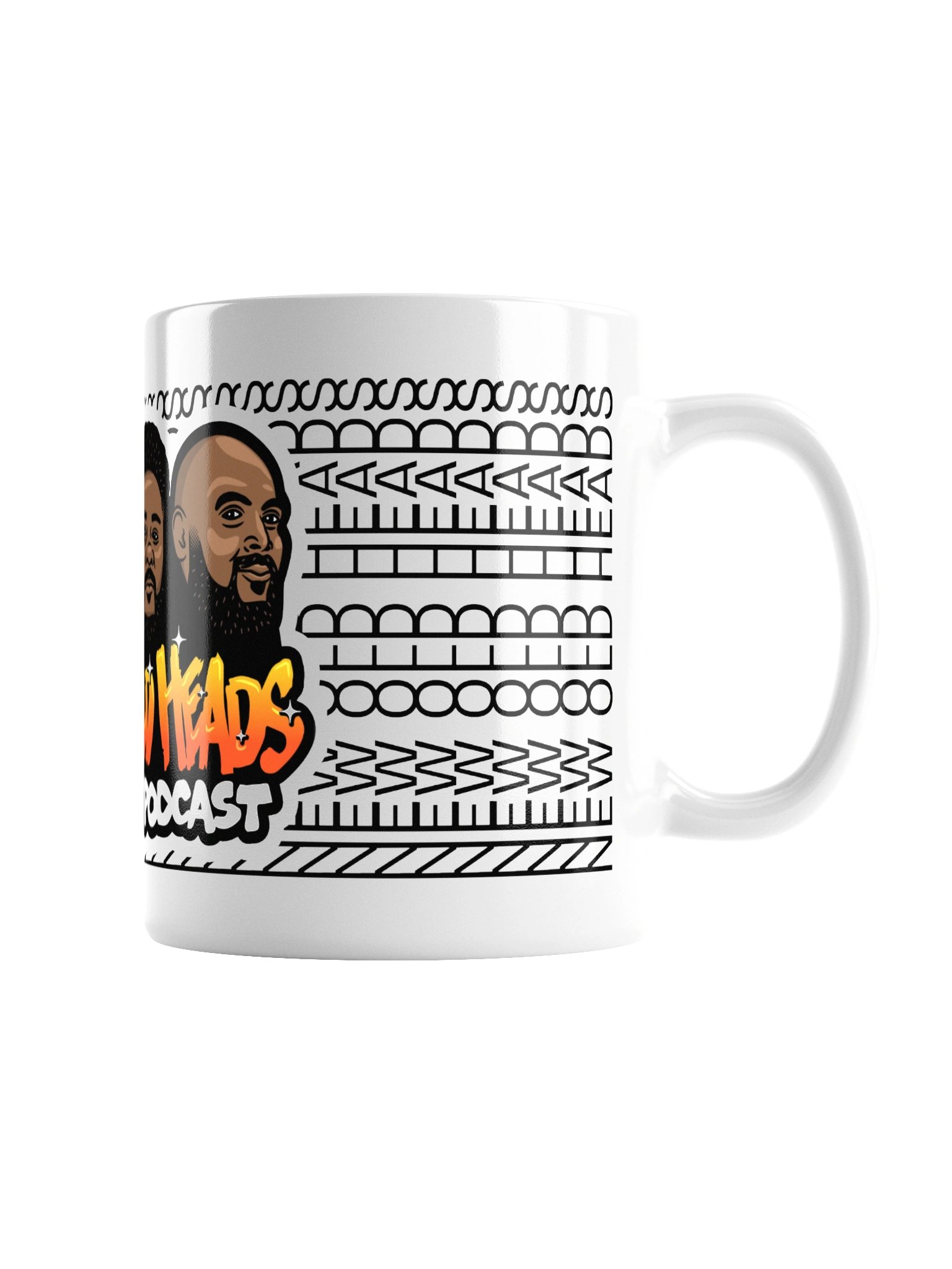 New Old Head's Hidden White Glossy Mug product image (3)