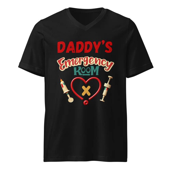 DADDY'S Emergency ROOM V-Neck Tee product image (1)