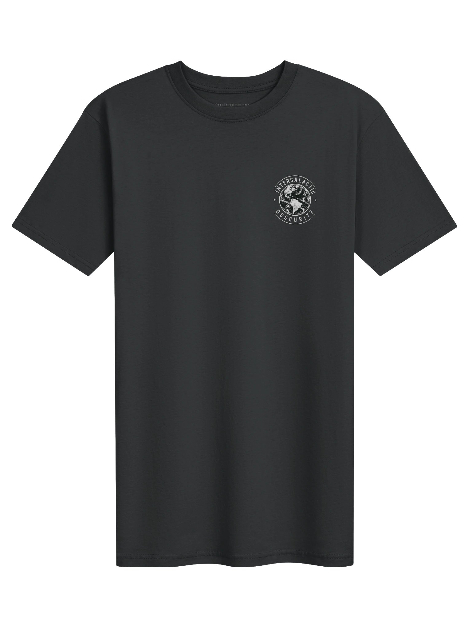 Intergalactic Obscurity B/W Heavyweight Tee product image (2)