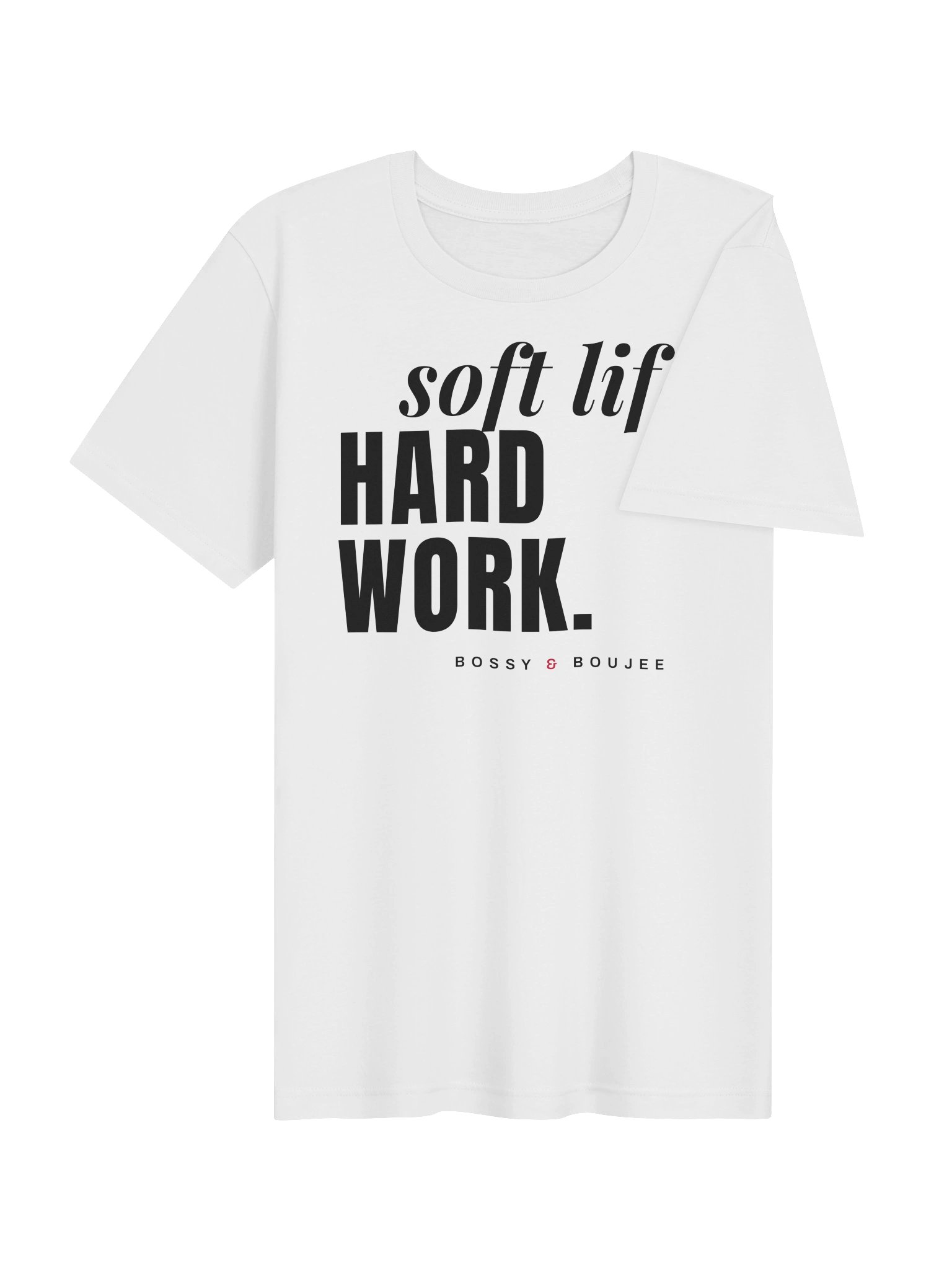 Soft Life Hard Work Tee product image (4)