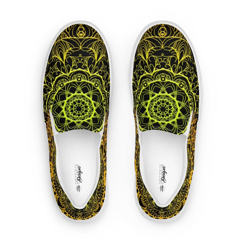 Radiant Mandala Slip-On Shoes product image (4)