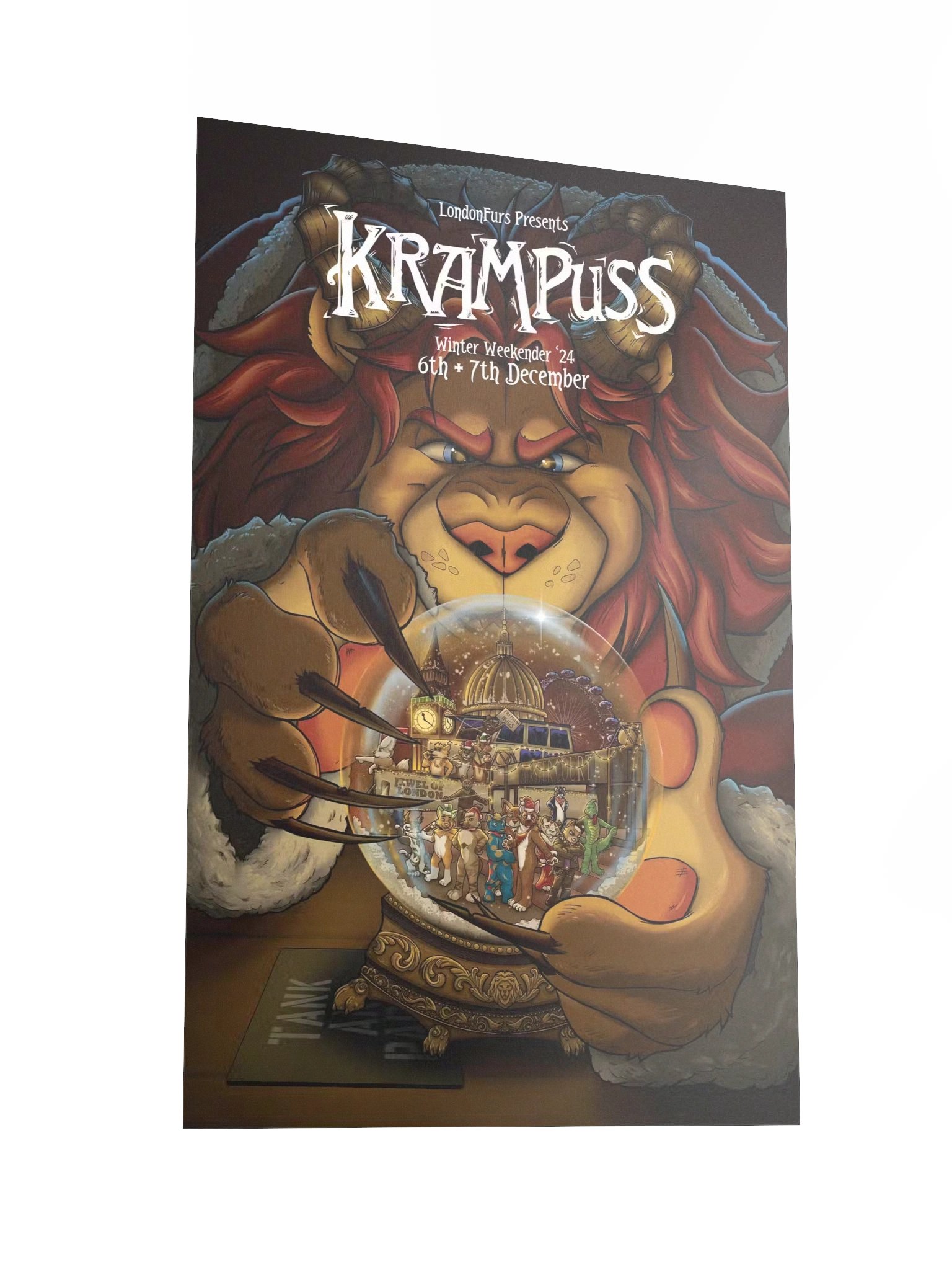 LondonFurs Winter Weekender '24 - Krampuss Tav - Poster product image (2)