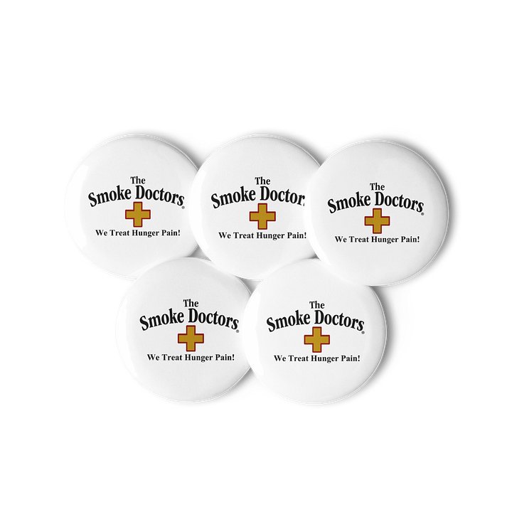 The Smoke Doctors Logo Buttons Set product image (2)