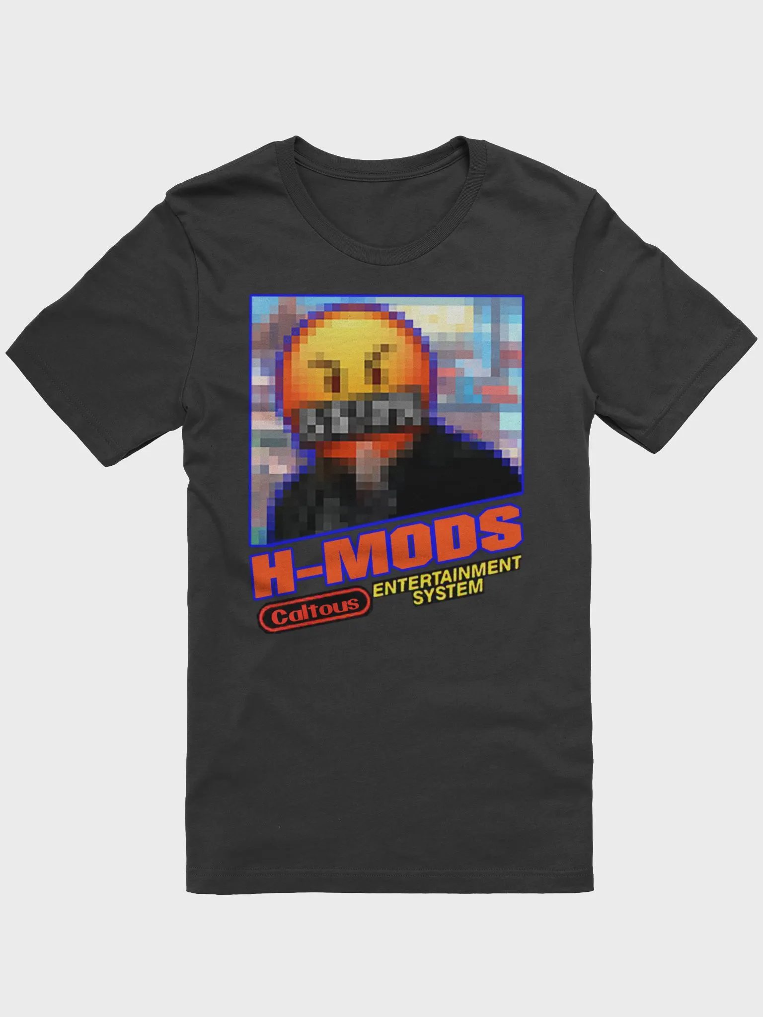 Retro 8-Bit Angryface supersoft Tee product image (1)