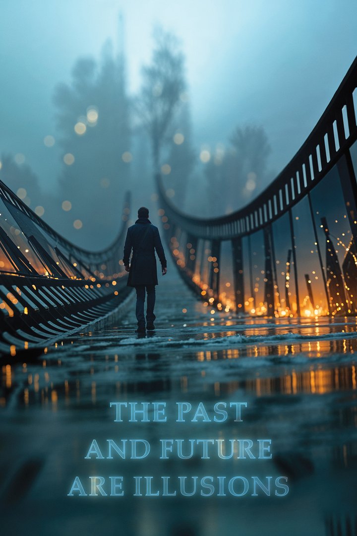 "The Past And Future Are Illusions" | Hour of Power Series Poster 2 product image (1)