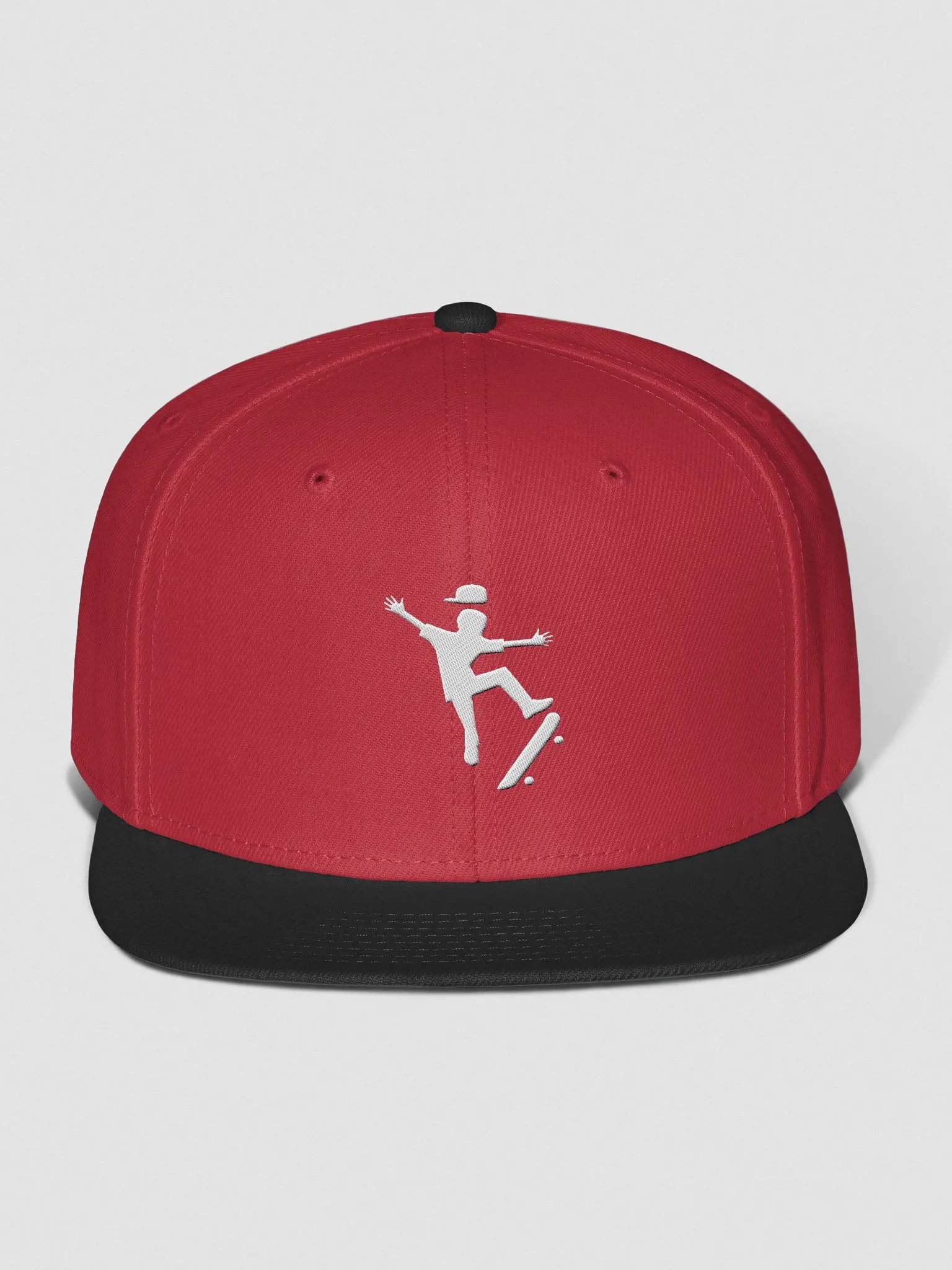 Dazzle Deck Red & Black Baseball Cap product image (1)