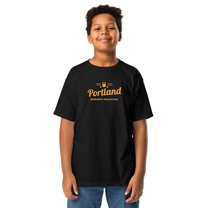 Kids PSC "Say Cheese" Tee (Gold Logo) product image (1)
