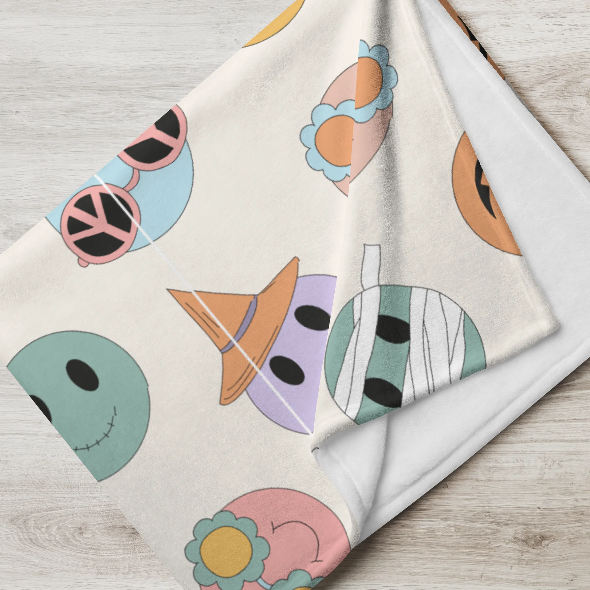 Halloween Smilies Blanket product image (3)
