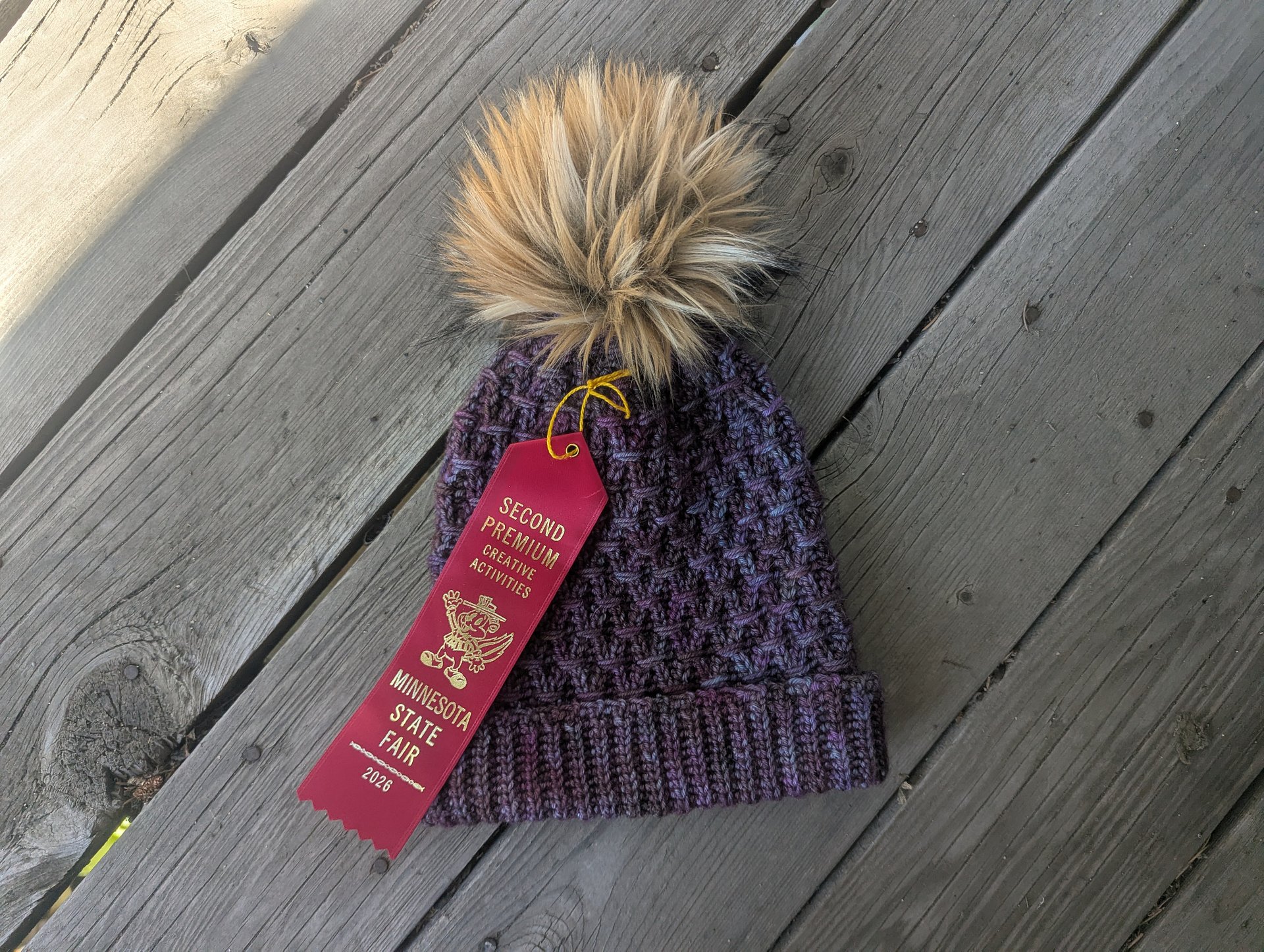 Interlace Hat - Purple product image (1)