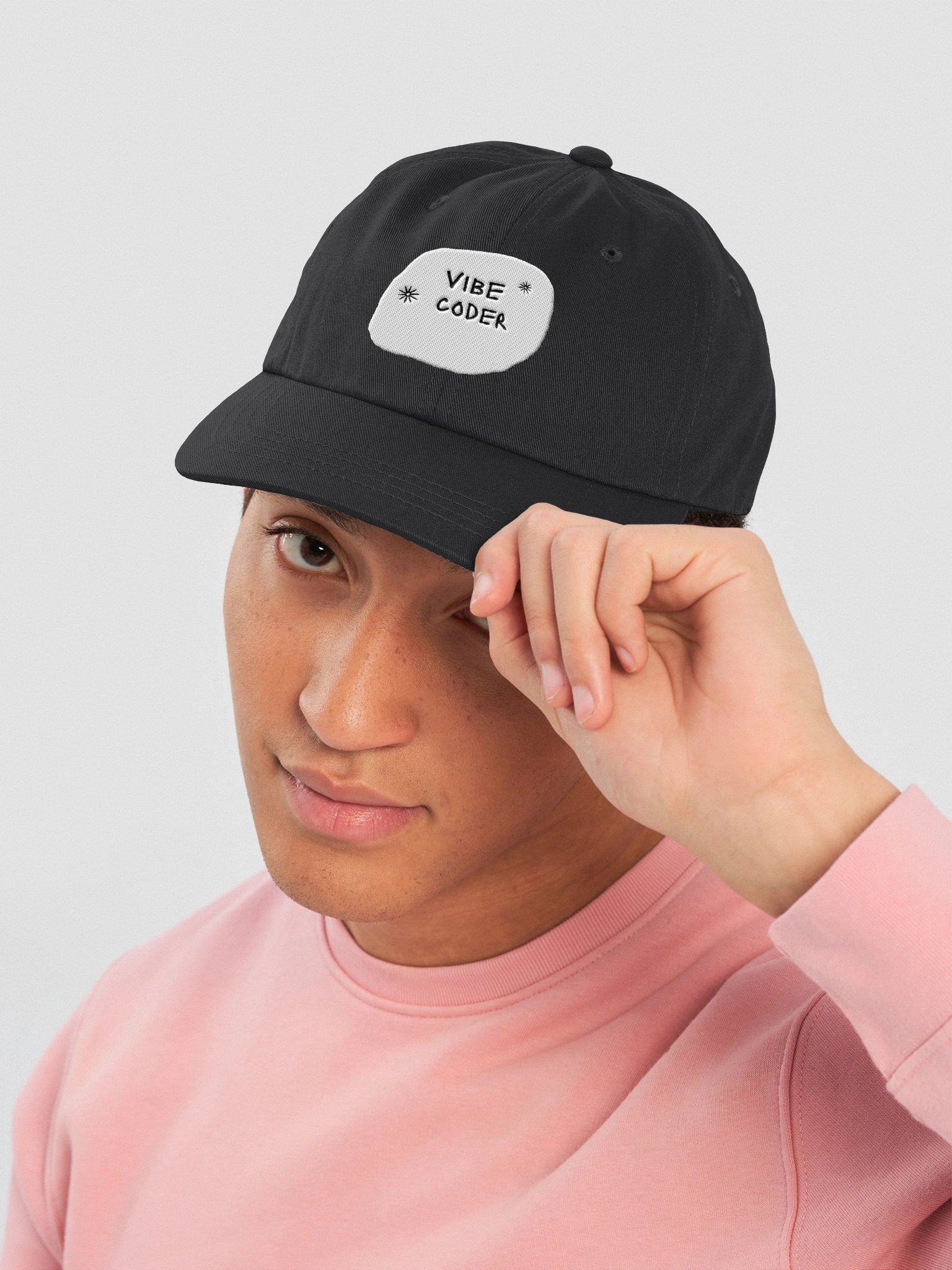 VIBE CODER Classic Dad Hat product image (5)