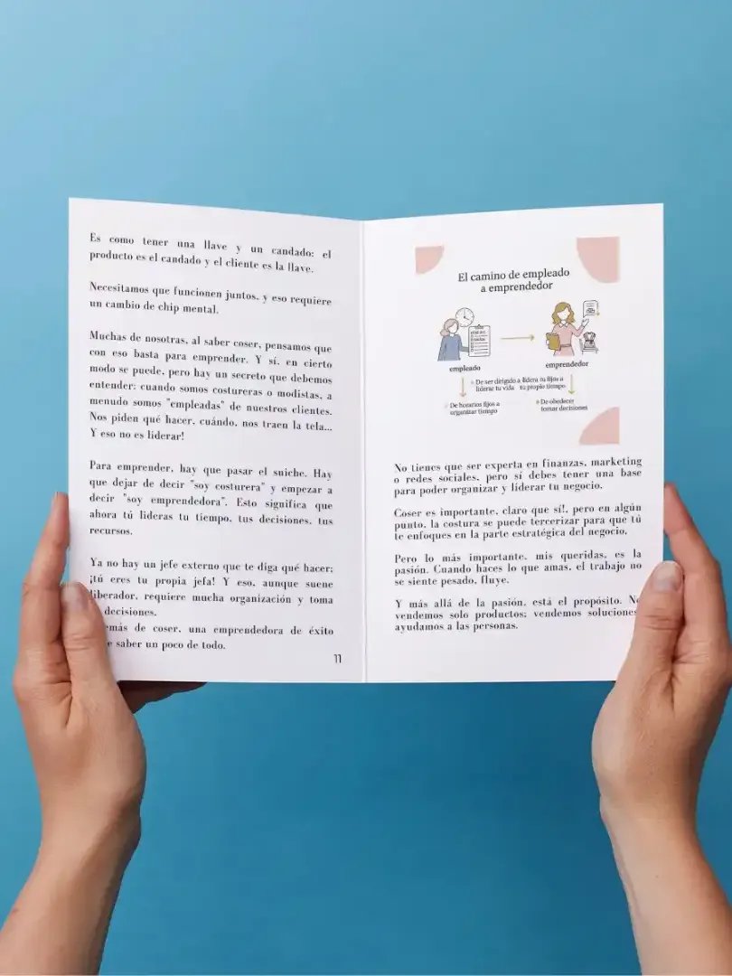 E-Book «Cose Tu Sueño: Rompe tus miedos y construye un negocio de costura rentable» [Libro Digital | Formato PDF | Descarga Inmediata] product image (3)