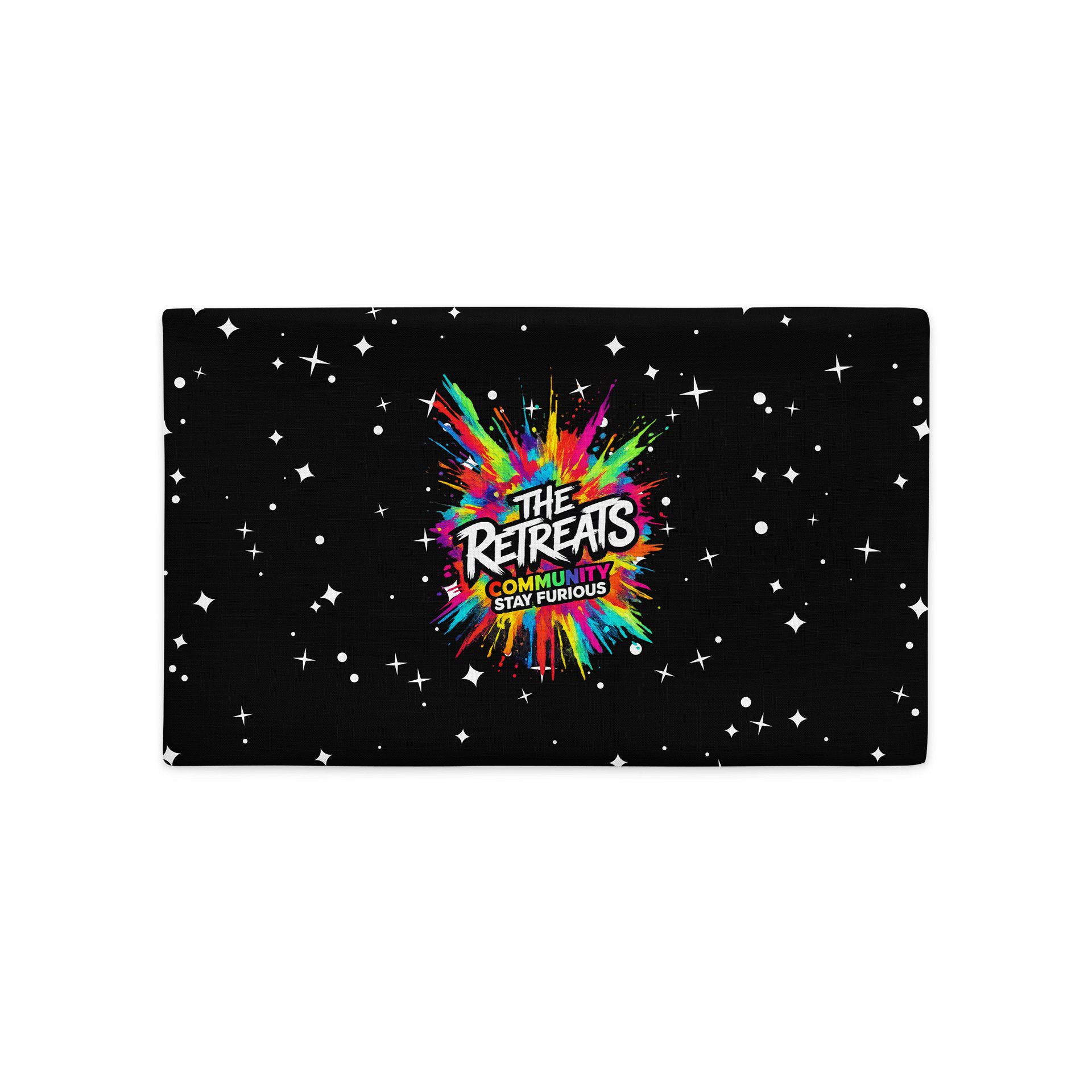 Neon Retreats Community Pillow Case product image (5)