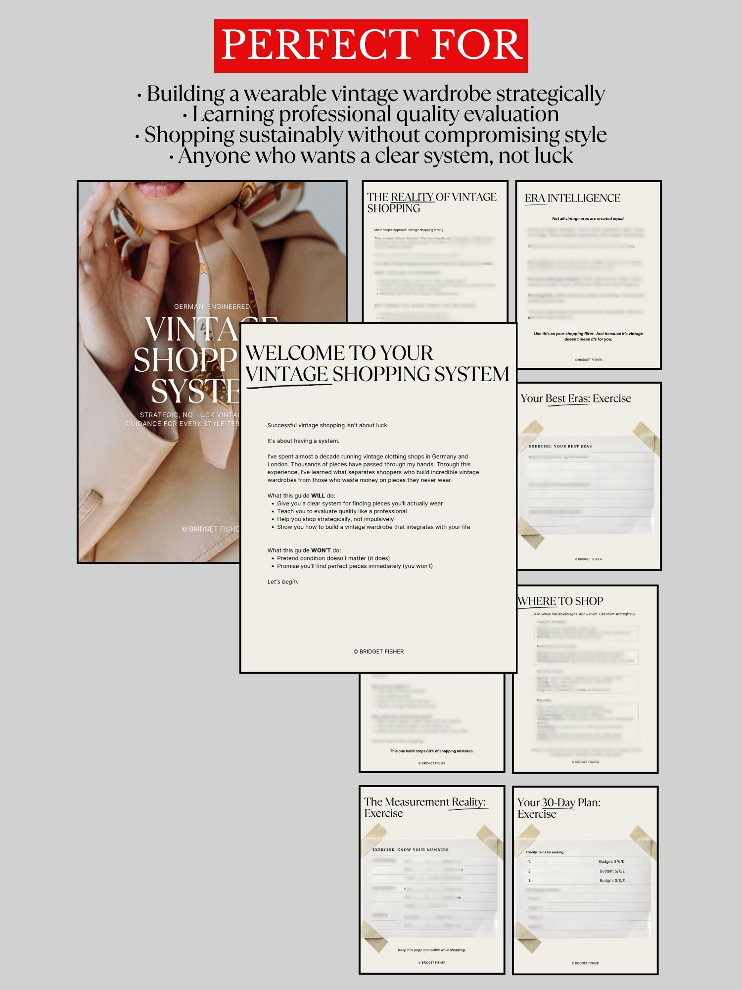 Vintage Shopping System (PDF) product image (5)