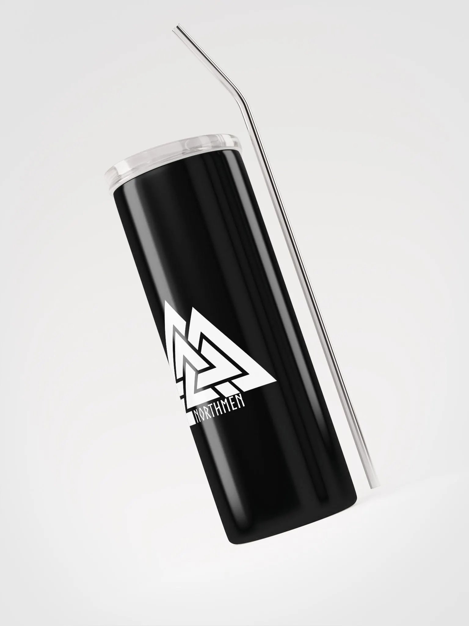 The Northmen - White Stylish - Steel Tumbler product image (3)
