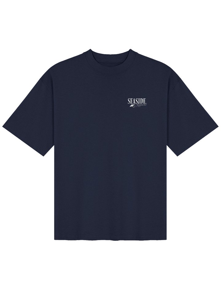 Seaside Embroidered Oversized Tee (Dark) product image (1)