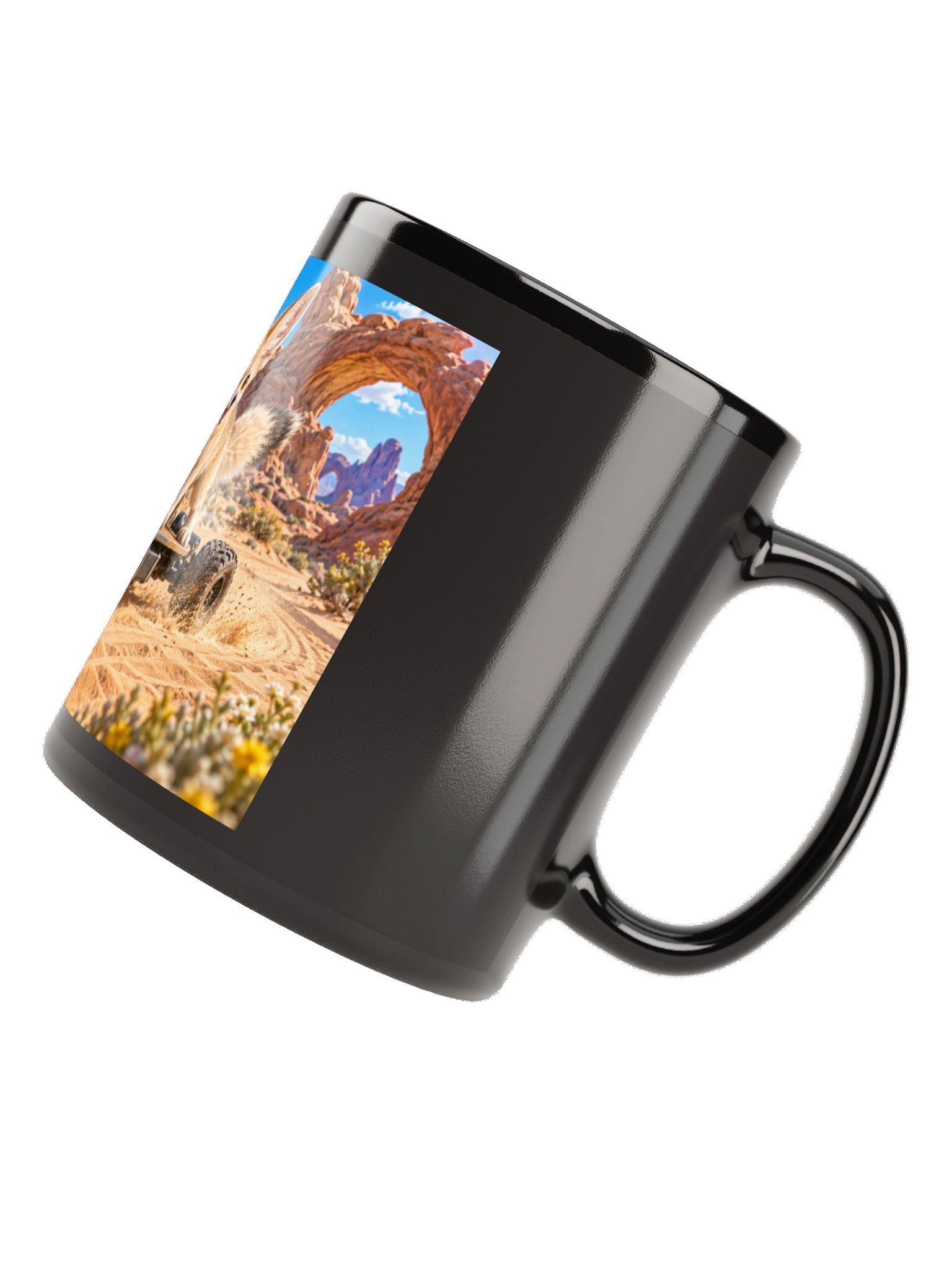 Solar Sprint Black Mug product image (6)