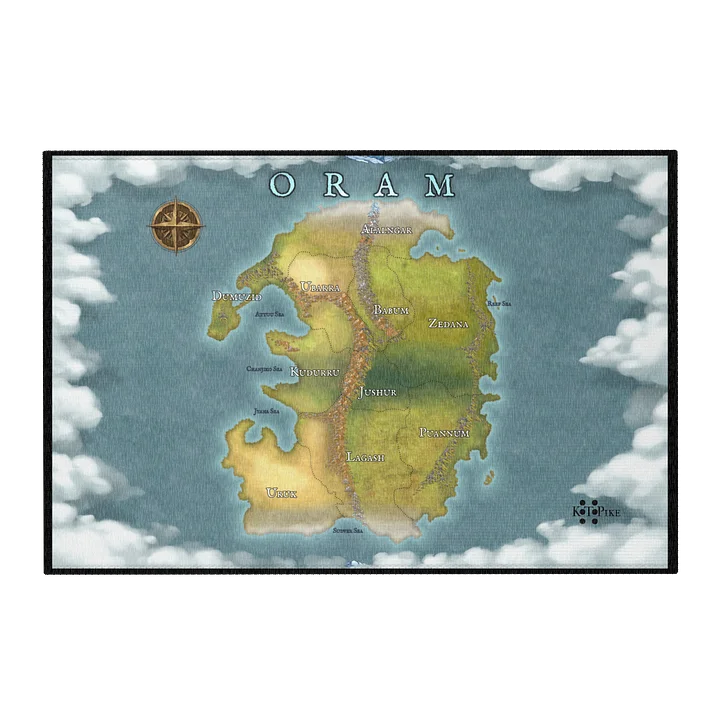 Oram Map Area Rug product image (1)
