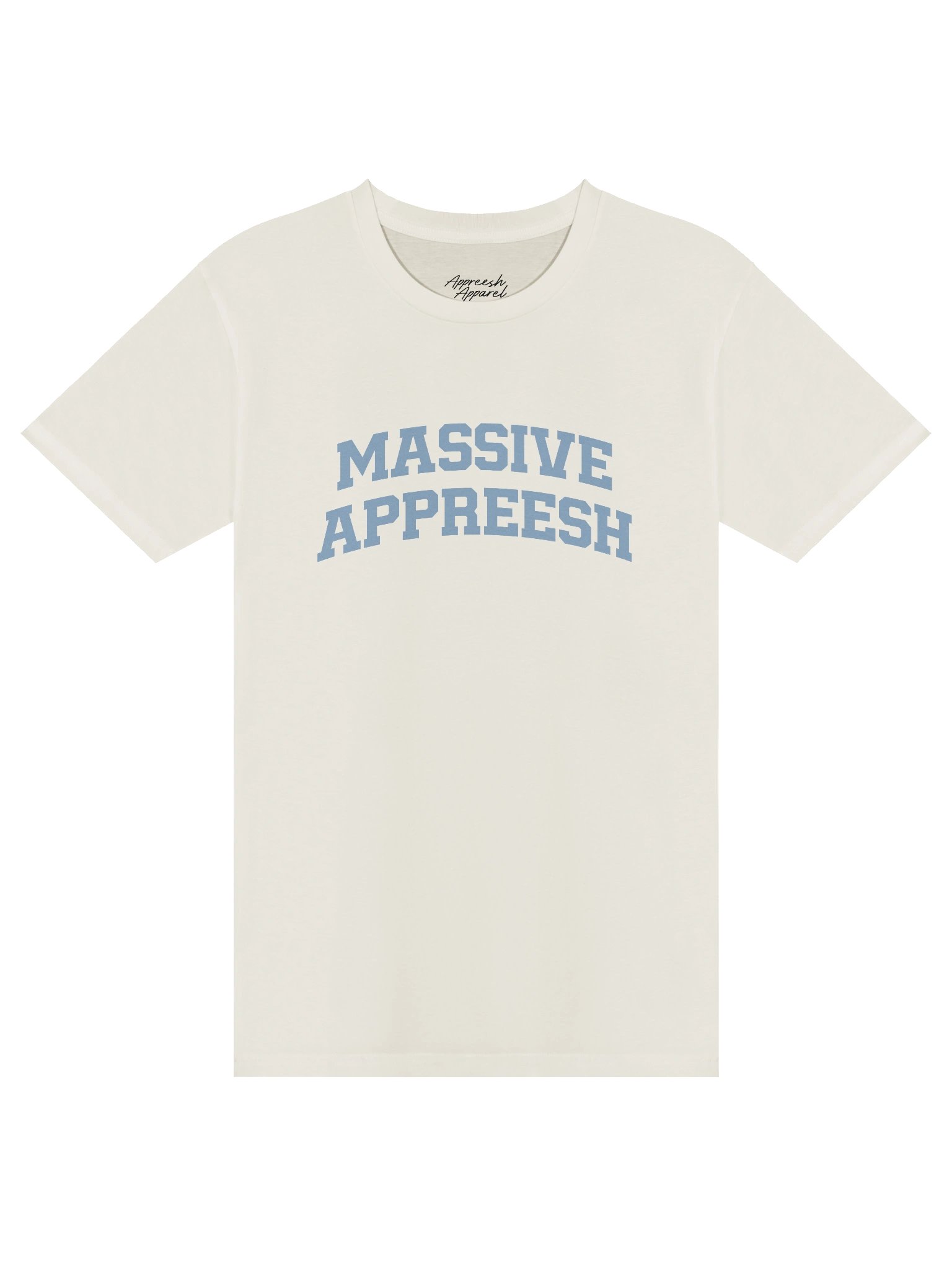 Massive Appreesh Tee Light Blue product image (1)