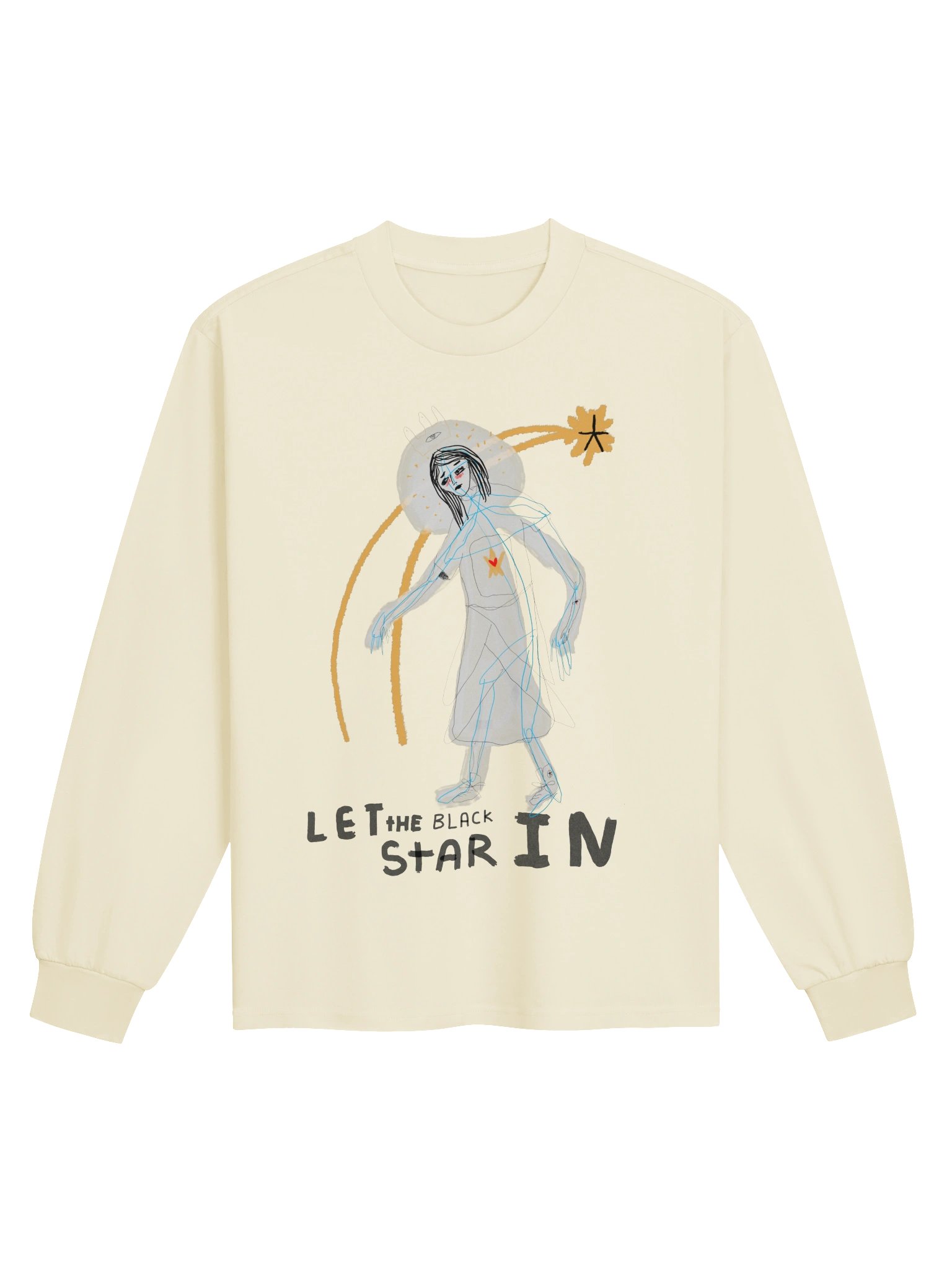 black star longsleeve product image (2)