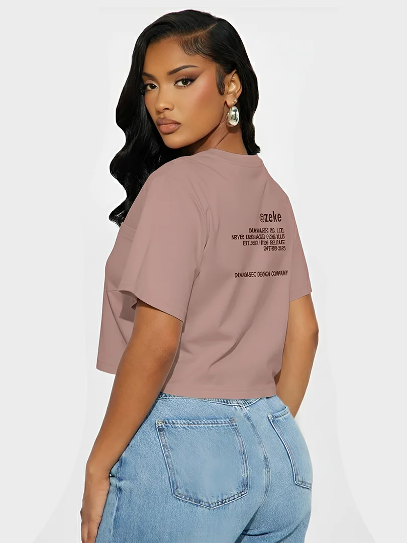 DRAMATIC ROSE x CROP TOP product image (2)