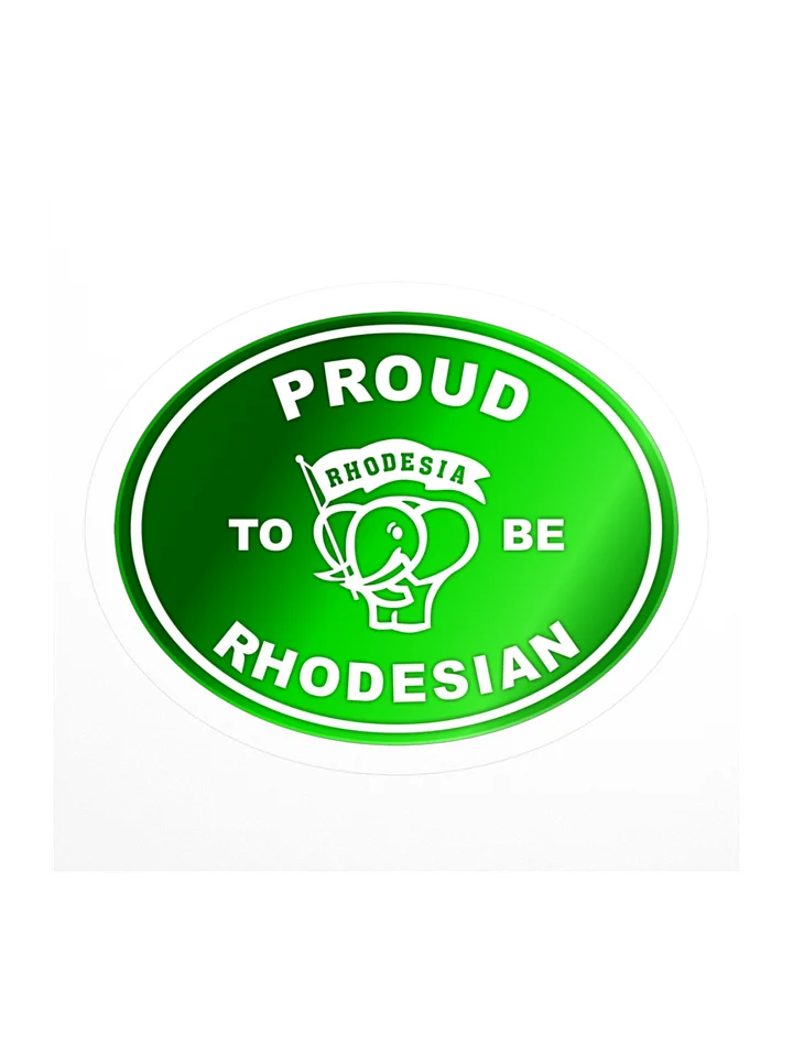 Proud to be a Rhodesian Stickers product image (3)