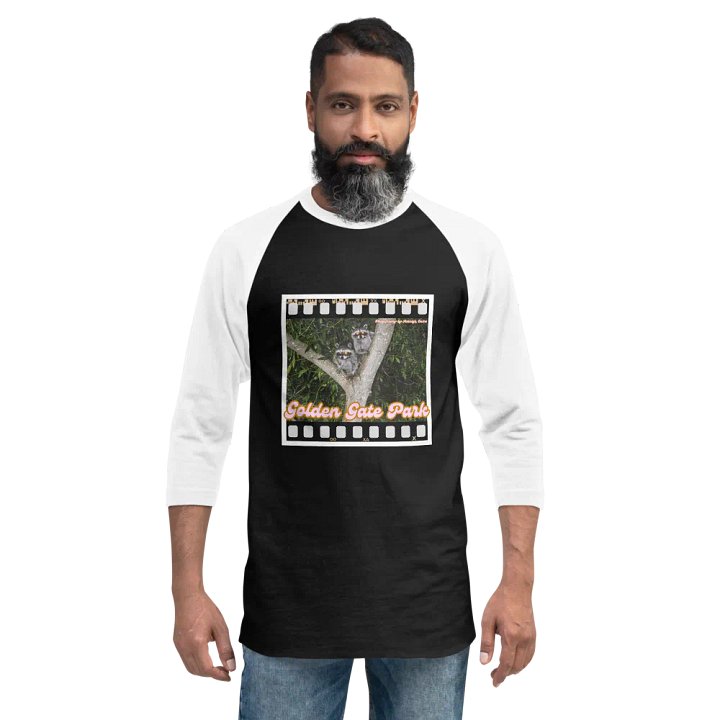 Golden Gate Park Raccoons Raglan Jersey product image (2)