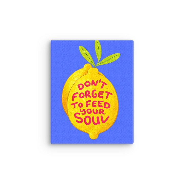 Soul-Feeding Lemon Canvas product image (12)