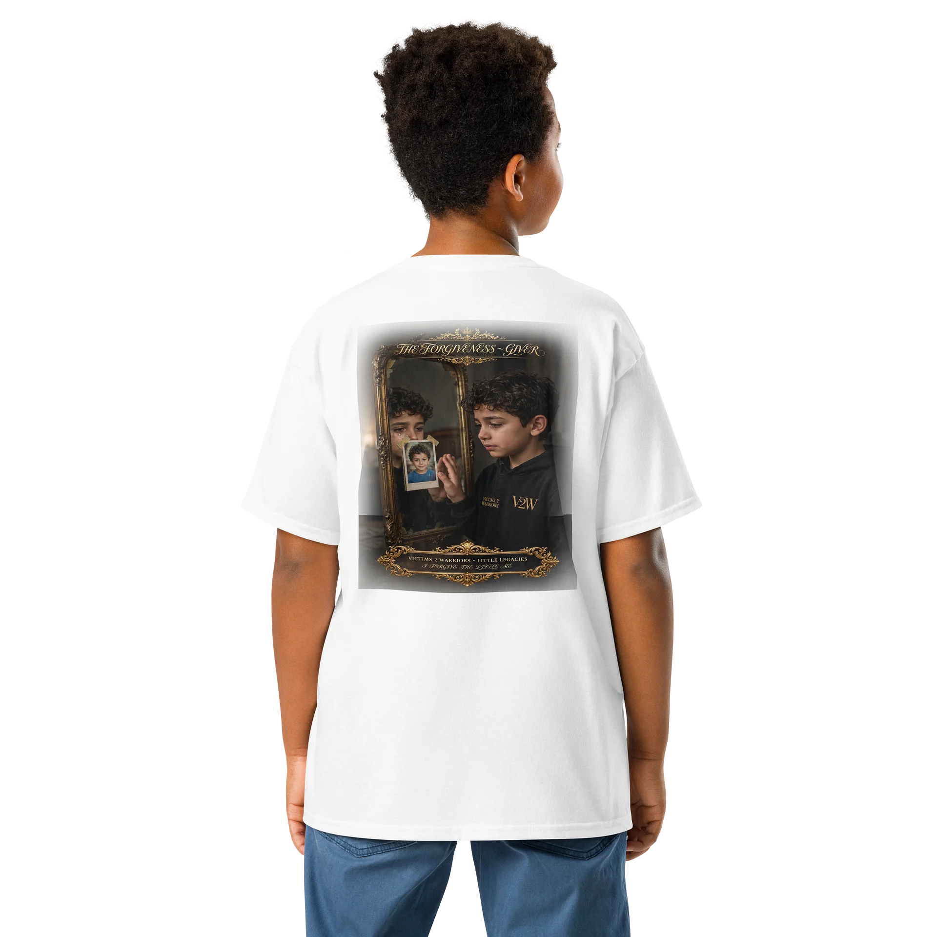 V2W -LITTLE LEGACIES- “ The forgiveness giver” Signature Tee product image (4)