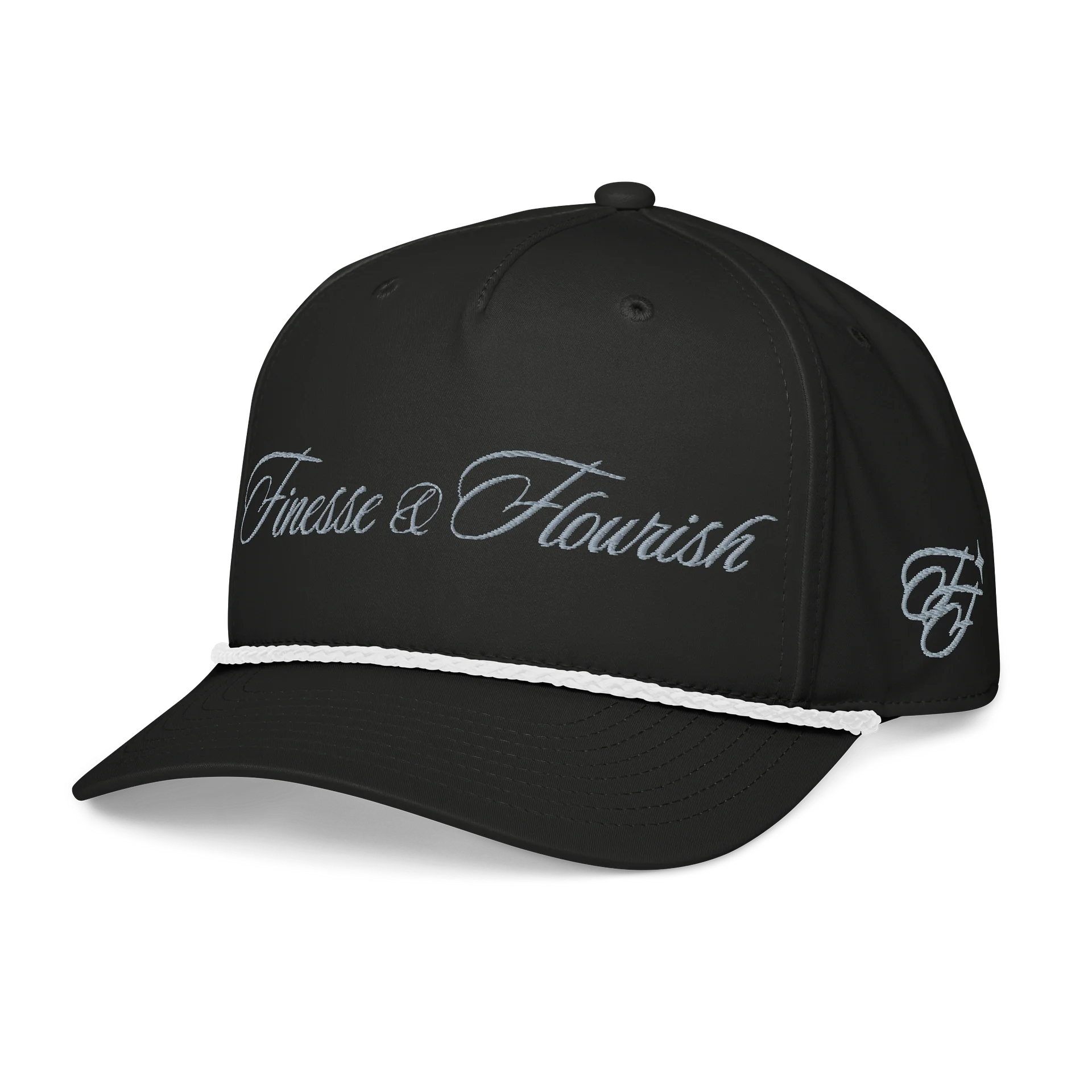 F&F Script Five-Panel Classic Rope Cap (GRY) product image (10)