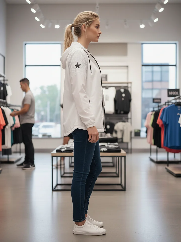 Woman Windbreaker Jacket product image (2)